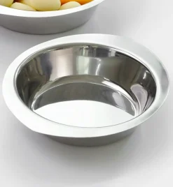 - OVAL SKÅL 28X22X4 CM*Steel Function Hot