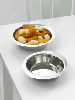 - OVAL SKÅL 25X18,5X4 CM^Steel Function