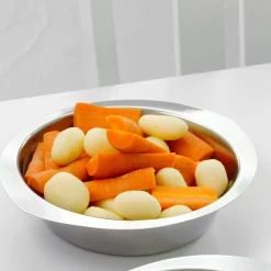 - OVAL SKÅL 25X18,5X4 CM^Steel Function