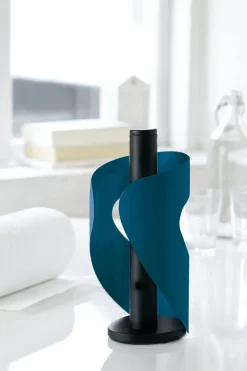 - PISA KØKKENRULLEHOLDER DARK BLUE*Steel Function Outlet