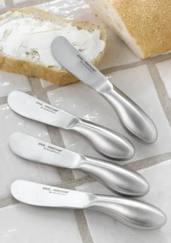 - SMØREKNIV SÆT I ÆSKE 4 STK.*Steel Function Outlet