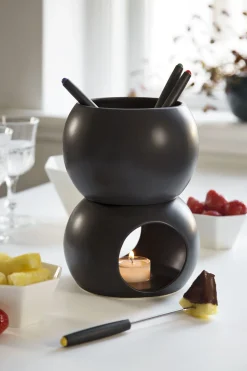 - STORT CHOKOLADEFONDUE SÆT 1,2 L.^Steel Function Sale