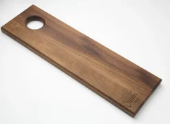 - TAPAS BRÆT I VALNØD 45X16X1,5 CM*Steel Function Outlet
