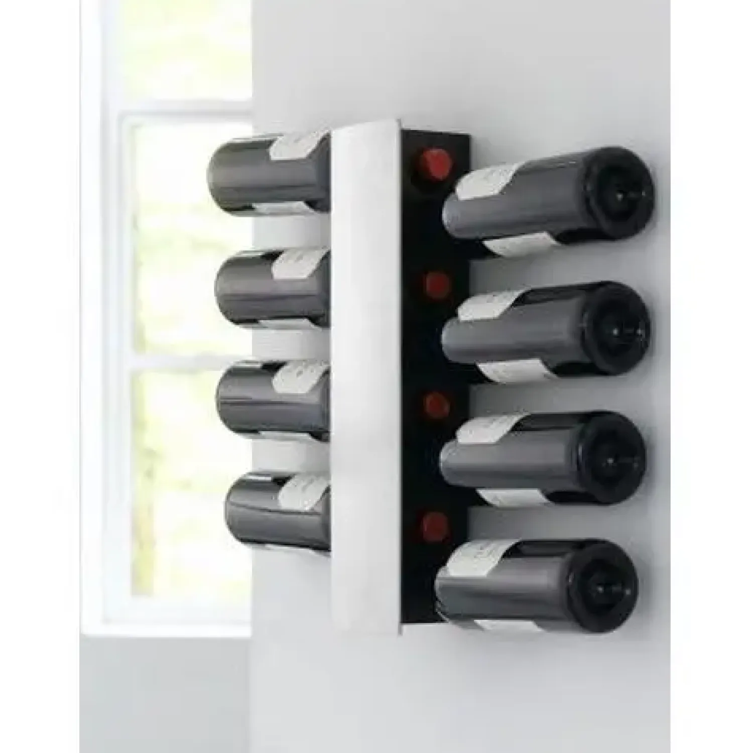 - Vinreol til væg - 8 flasker^Steel Function Sale