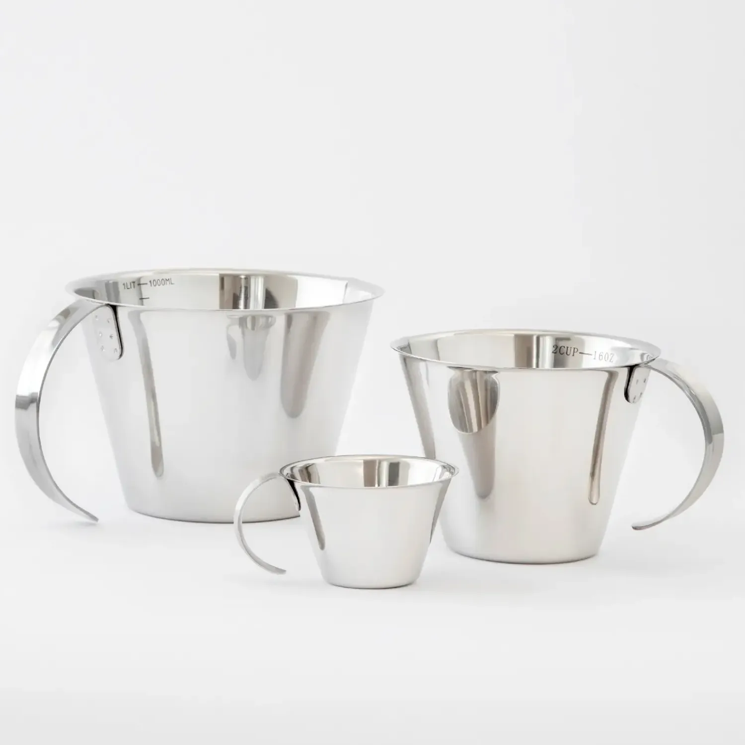 Steel-Function - Målekander - Sæt med 3 stk.*Steel Function