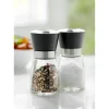 Steel-Function - Salt og peberkværne med sort låg^Steel Function