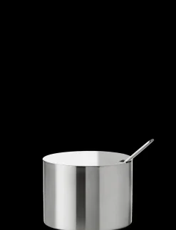 - Arne Jacobsen sukkerskål 0.2 l. steel^Stelton Discount