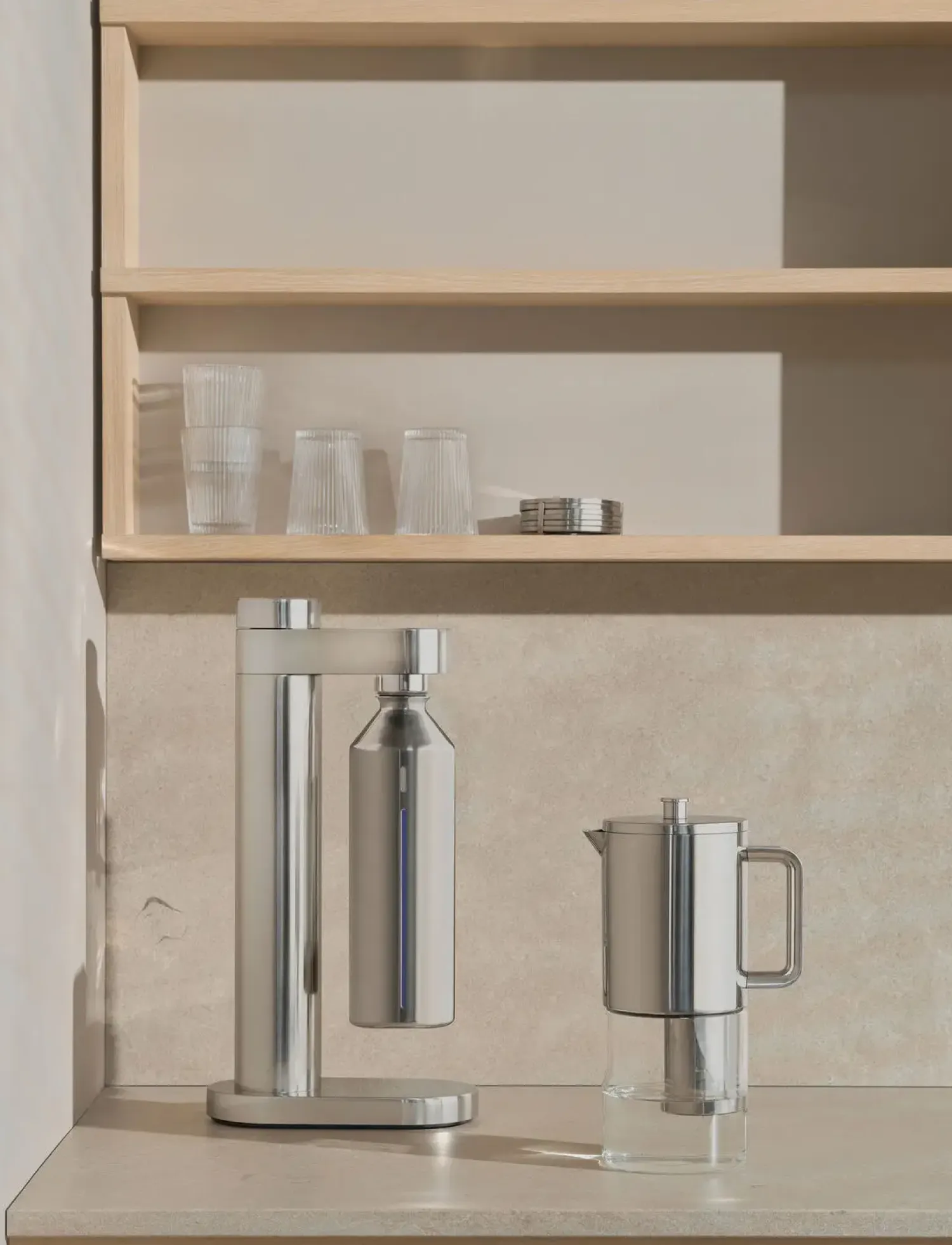 - Brus vandfilterkande 1.6 l. steel^Stelton Discount