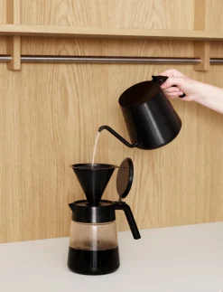 - Nohr gooseneck kedel black metallic*Stelton