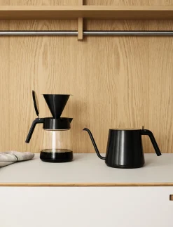 - Nohr slow brew kaffetragt med filter black metallic^Stelton Clearance