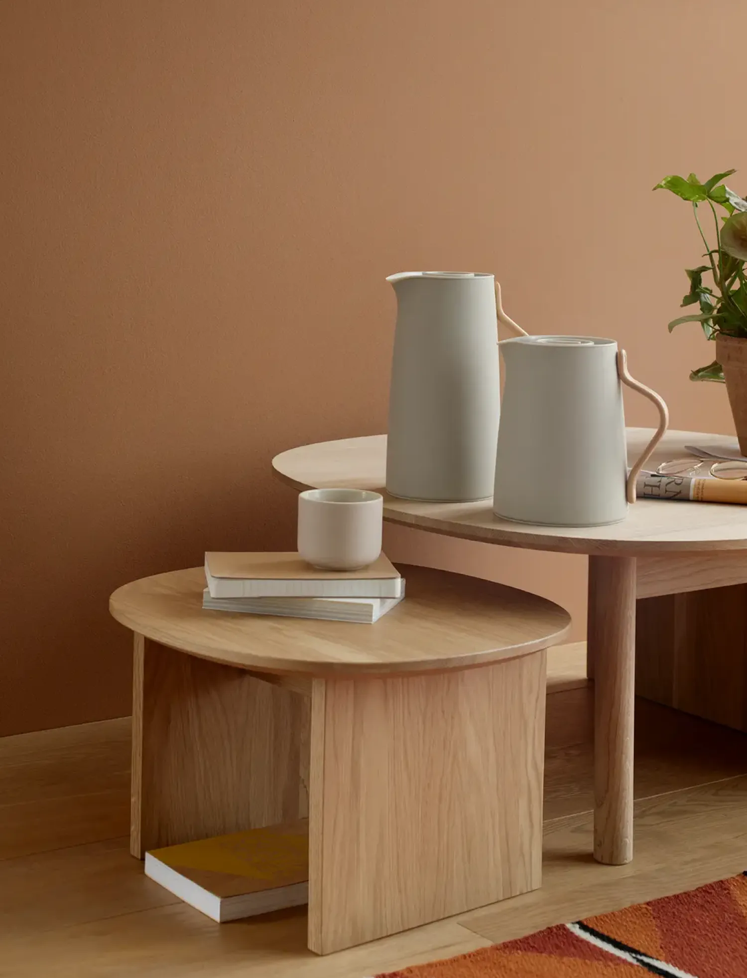 - Theo kop med coaster 0.2 l. sand*Stelton Discount