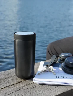 - To Go Click termokop 0.4 l. black metallic*Stelton Clearance