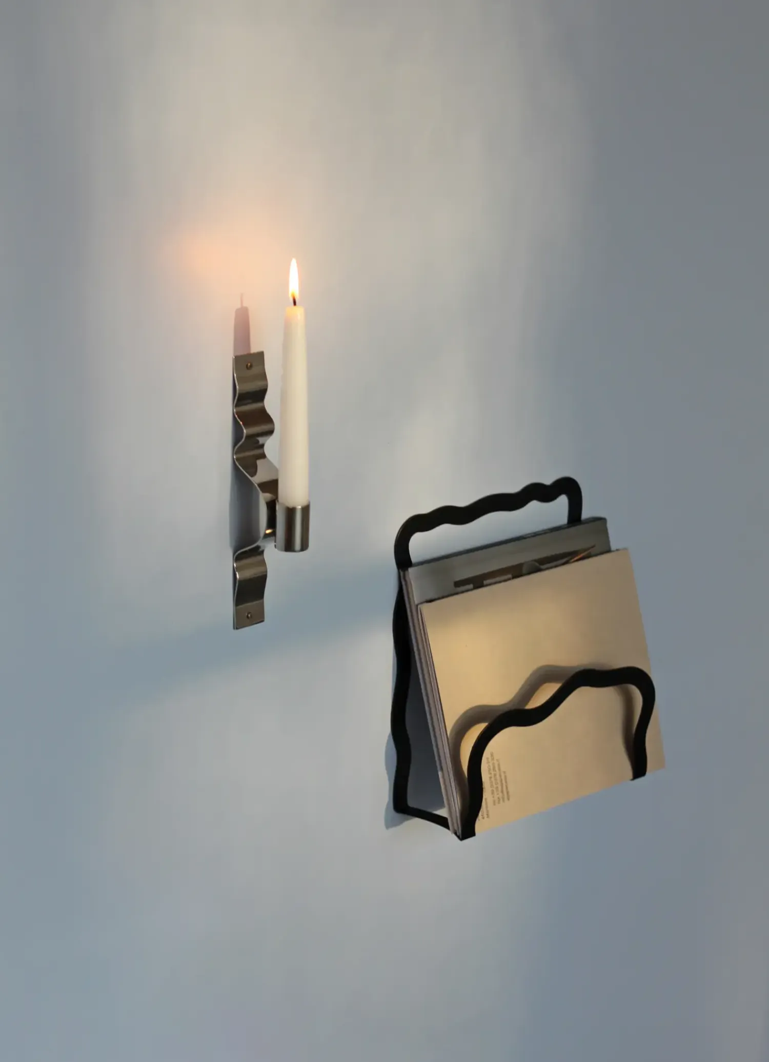 - Wave magasinholder - Sort*Stences Clearance