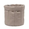 - Mørk sand opbevaringskurv - 35x35 cm^tadazhi Hot