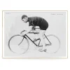 - Plakat 50x70 cm. - Man and bicycle - Papir^The Dybdahl Hot