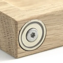 - Notice hylde - Large - Eg - 25x7 cm*The Oak Men Clearance