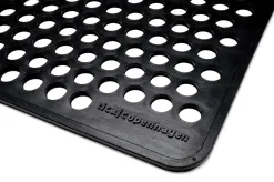 - Dørmåtte - Dot design - Gummi - 40x60 cm^Tica Copenhagen Discount