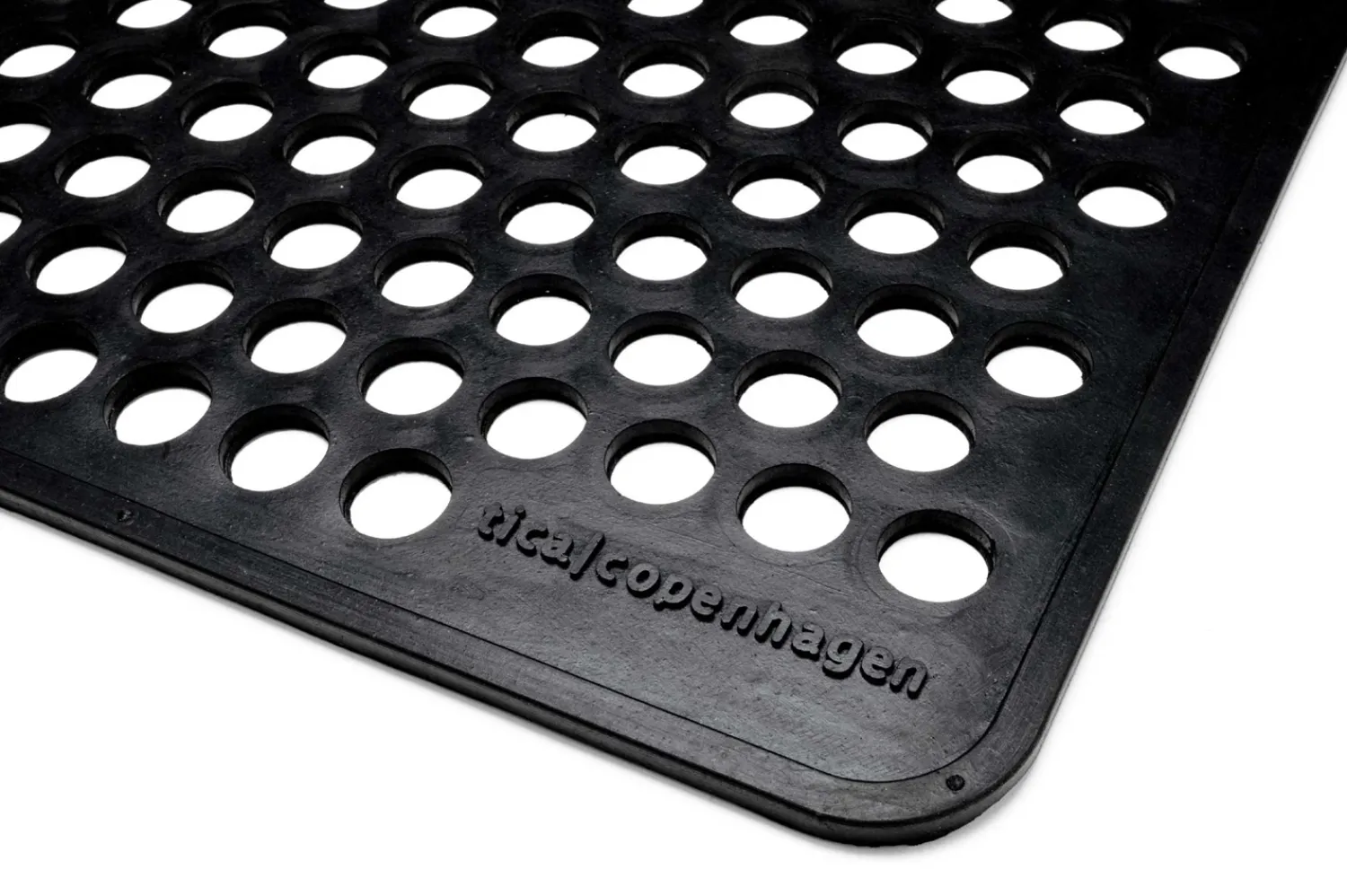 - Dørmåtte - Dot design - Gummi - 40x60 cm^Tica Copenhagen Discount