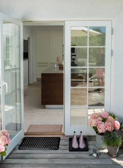 - Dørmåtte - Dot design - Gummi - 40x60 cm^Tica Copenhagen Discount