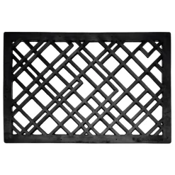 - Dørmåtte - Lines design - Gummi - 40x60 cm*Tica Copenhagen Online