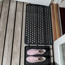 - Dørmåtte i small - Dot design - Gummi - Small^Tica Copenhagen Discount