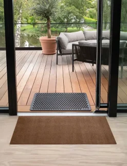 - Gulvmåtte / Dørmåtte - Cognac - 67x120 cm^Tica Copenhagen