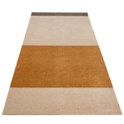 - Løber - Stripes Horizon - Ivory-Dijon-Brown - 90x200 cm*Tica Copenhagen Sale