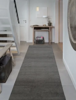 - Løber - Unicolor - Steelgrey/Grå - 100x300 cm*Tica Copenhagen Best