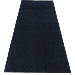 - Løber/Smudsmåtte - Ensfarvet - Mørkeblå - 67x200 cm*Tica Copenhagen Online