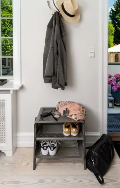 - Lille gulvreol - Metal - Grå*Tica Copenhagen Outlet