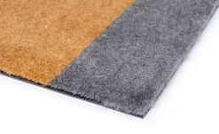 - Smudsmåtte - Stripes Horizon - Dijon/Brun/Sand - 40x60 cm*Tica Copenhagen Outlet