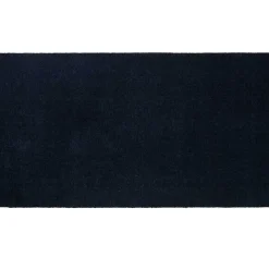 - Smudsmåtte - Ensfarvet - Mørkeblå - 67x120 cm*Tica Copenhagen Discount