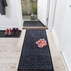 - Smudsmåtte - Footwear - Sort/grå - 67x120 cm^Tica Copenhagen Hot