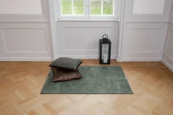 - Smudsmåtte - Ensfarvet - Dusty green/støvet grøn - 90x130 cm^Tica Copenhagen Hot