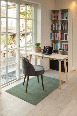 - Smudsmåtte - Ensfarvet - Dusty green/støvet grøn - 90x130 cm^Tica Copenhagen Hot