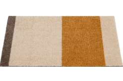 - Smudsmåtte - Stripes Horizon - Ivory-Dijon-Brown - 40x60 cm*Tica Copenhagen Discount