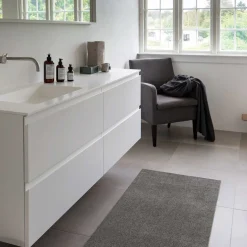 - Smudsmåtte / Dørmåtte - Steelgrey/Grå - 67x120 cm^Tica Copenhagen Clearance