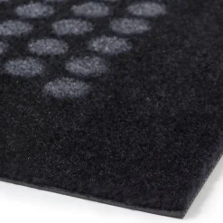 - Smudsmåtte - Dots - Sort/grå - 90x130 cm^Tica Copenhagen Best