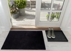 - Smudsmåtte - Ensfarvet - sort - 60x90 cm^Tica Copenhagen Clearance