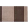- Smudsmåtte - Stripes Horizon - Sand/Brun - 90x130 cm*Tica Copenhagen New