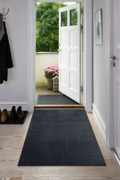 - Smudsmåtte - Ensfarvet - Grå - 90x130 cm^Tica Copenhagen