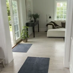 - Smudsmåtte - Ensfarvet - Grå - 90x130 cm^Tica Copenhagen