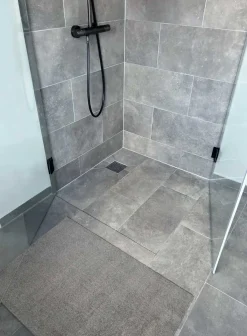 - Smudsmåtte / Dørmåtte - Grå - Steelgrey - 60x90 cm^Tica Copenhagen Sale