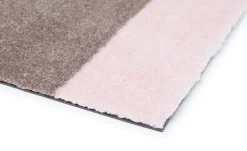 - Smudsmåtte - Stripes Horizon - Sand/Lyserød - 90x130 cm^Tica Copenhagen Hot