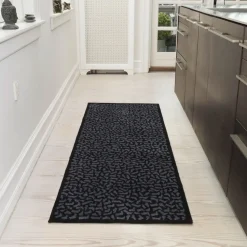 - Smudsmåtte - Footwear - Sort/grå - 67x200 cm*Tica Copenhagen