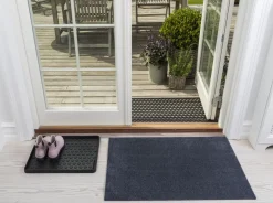 - Smudsmåtte - Ensfarvet - Grå - 60x90 cm^Tica Copenhagen Outlet