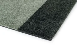 - Smudsmåtte - Stripes Horizon - Lysegrøn/Støvet/Mørkegrøn - 90x200 cm^Tica Copenhagen Discount