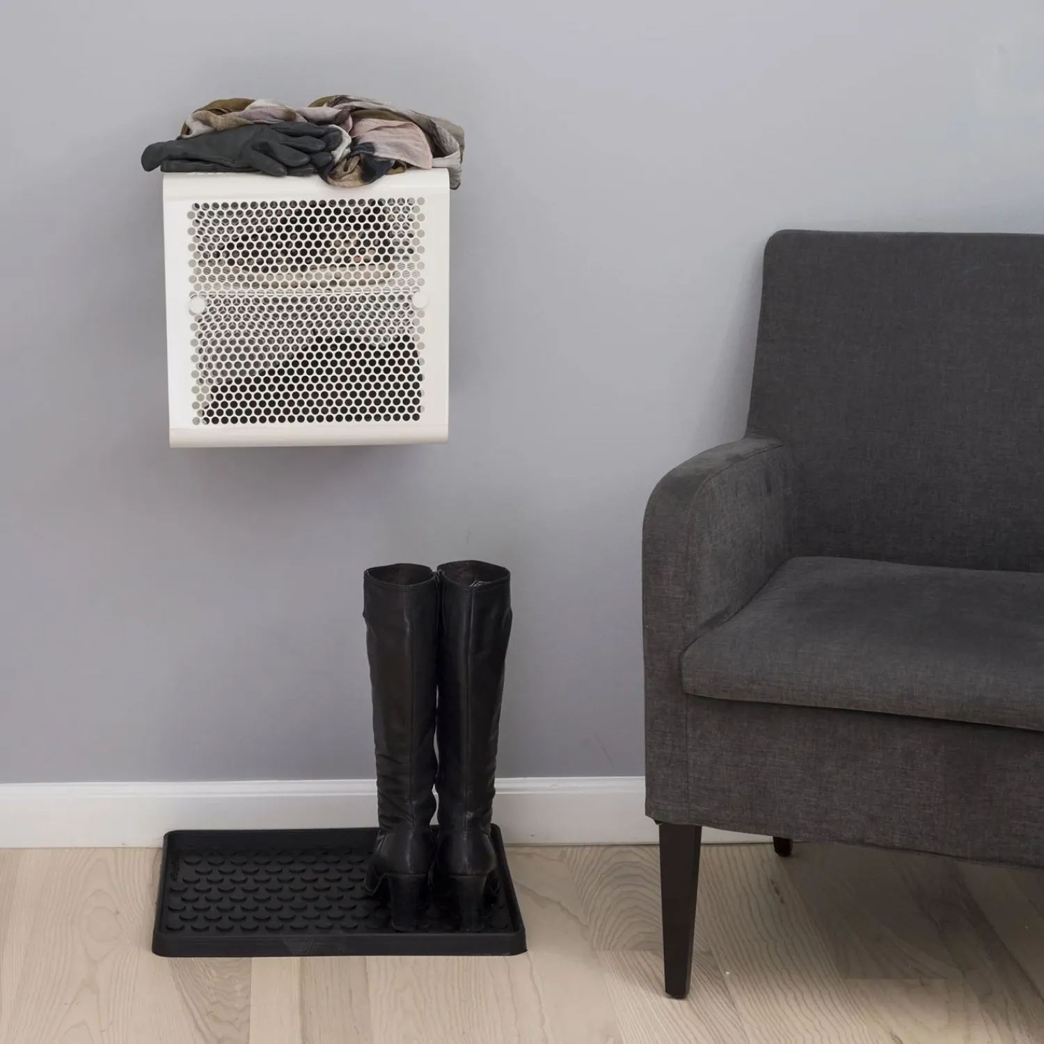 - Vægreol i small - Hvid Metal^Tica Copenhagen Best