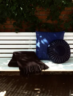 Tivoli x Normann - Plaid / tæppe - Mega Simple Check - Parterre Brun^Normann Copenhagen Outlet