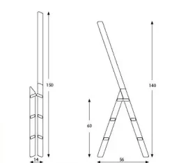 Trappestige i natur fra HINDEVADGÅRD*Hindevadgaard New